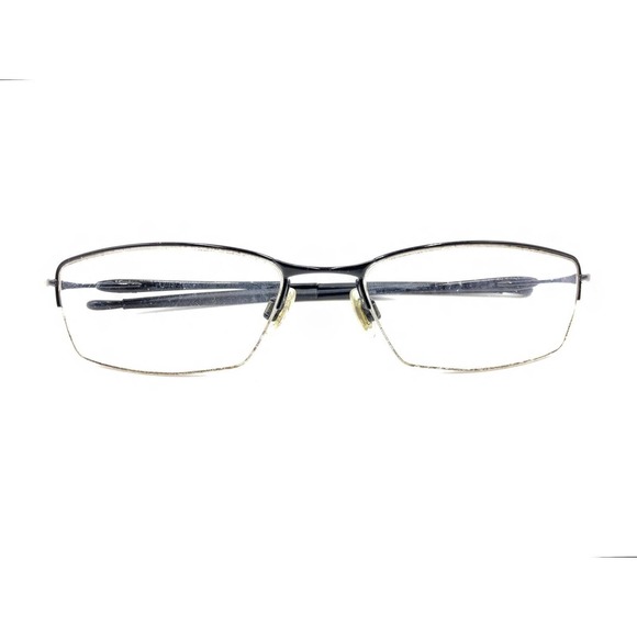 Oakley Transistor 22-235 Polished Black Half Rim Eyeglasses Frames 54-18 135 - Picture 12 of 12